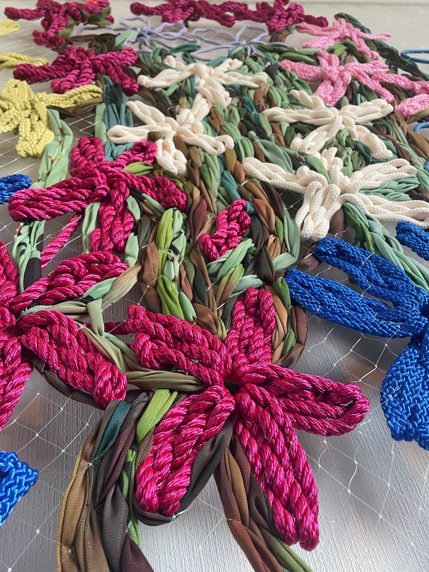 Plentiful | Giant Embroidery Tapestry | 1.8mt x 1.4mt
