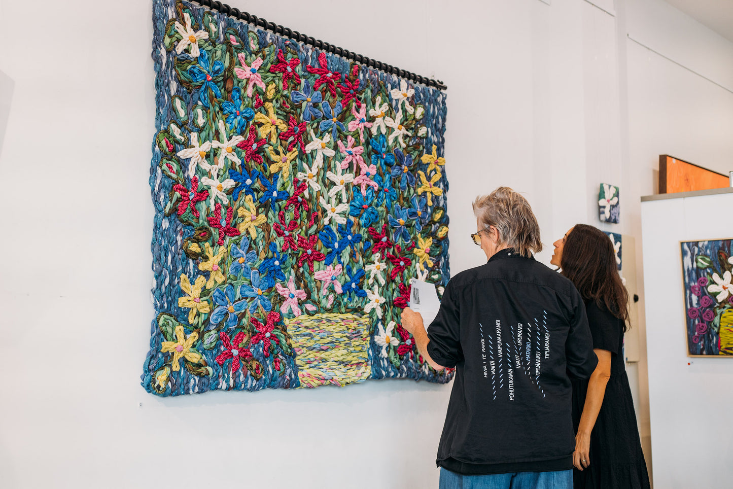 Plentiful | Giant Embroidery Tapestry | 1.8mt x 1.4mt