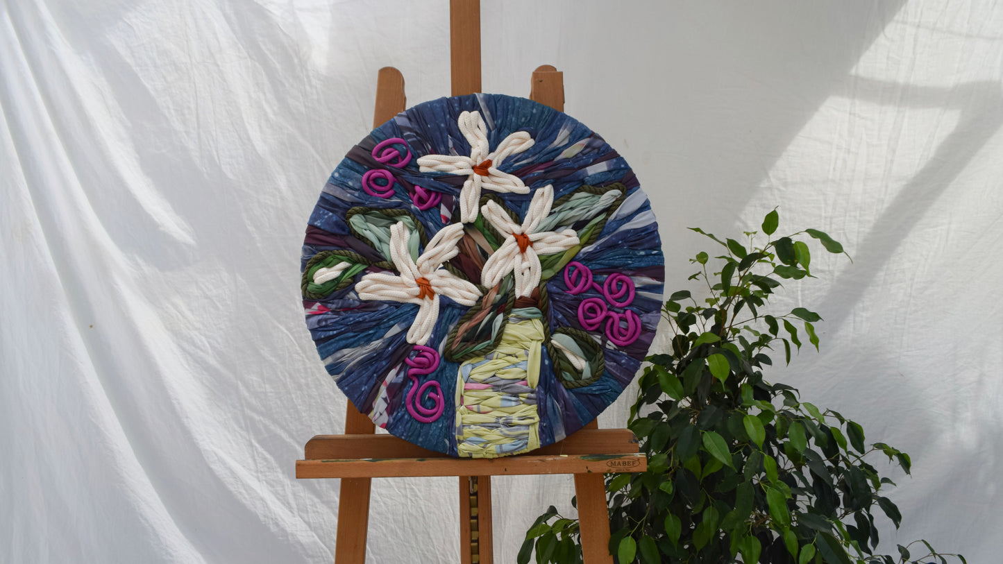 Rejoiceful II | Giant Embroidery Tapestry | 500mm