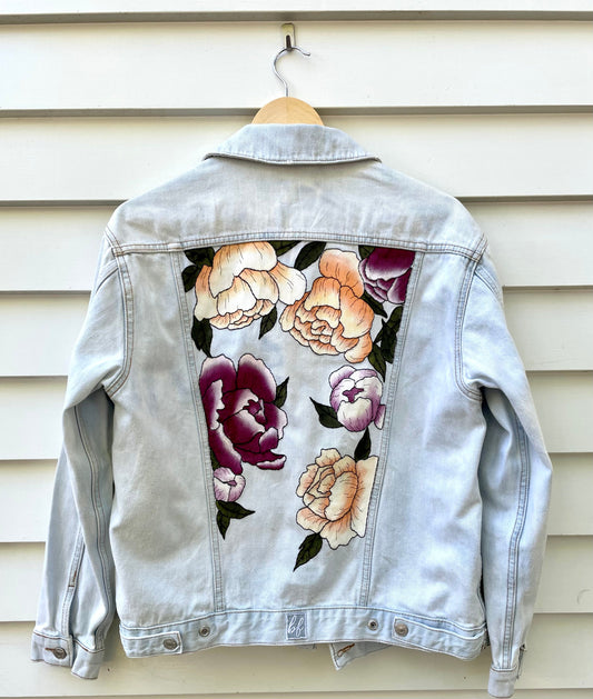 Annie Painted Denim Jacket